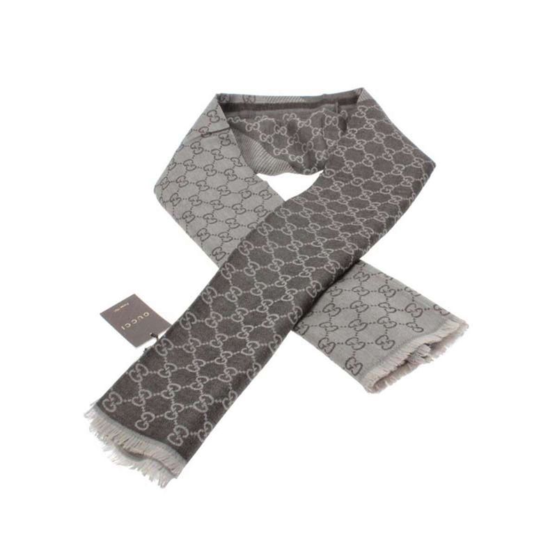 GUCCI - GUCCI Pañuelo con Monograma Cuadrado Grande