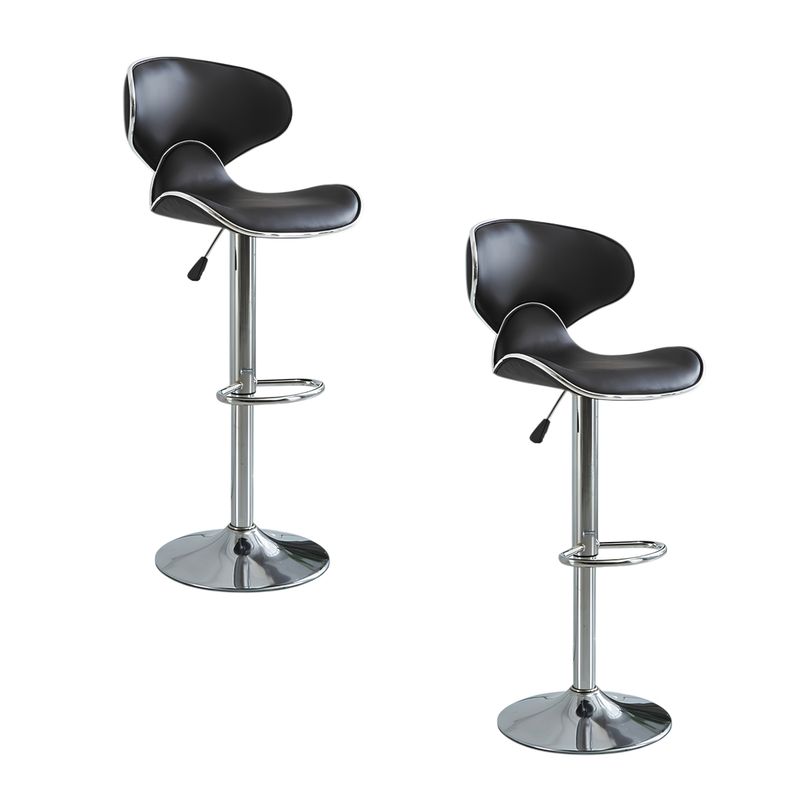 LUBABYCAS - Pack 2 Sillas Piso Bar Premium Café Altura Regulable YC229