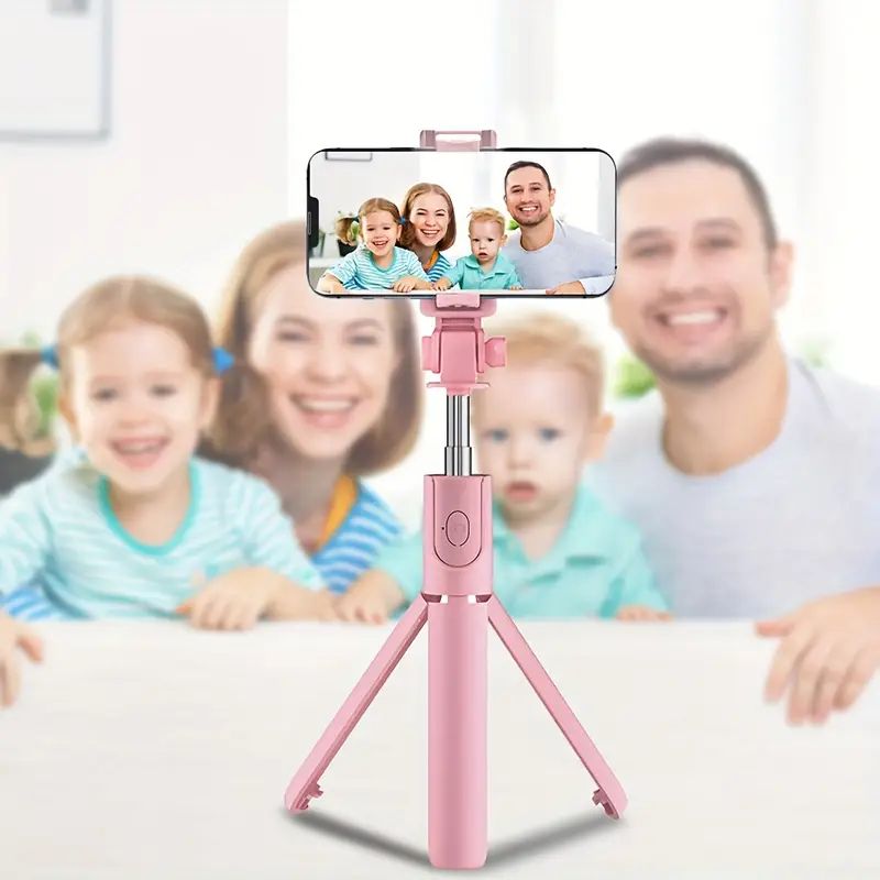GENERICO - Palo Selfi Baston Selfie Trípode Extensible Bluetooth