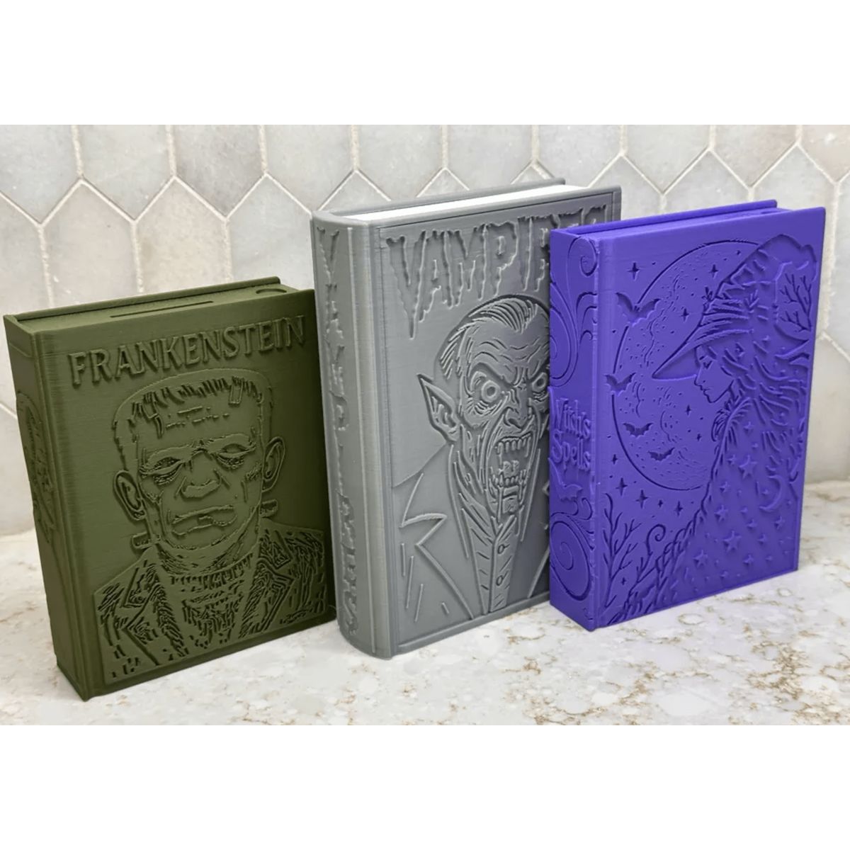 GENERICO - Libro Decorativo 3d - Terror