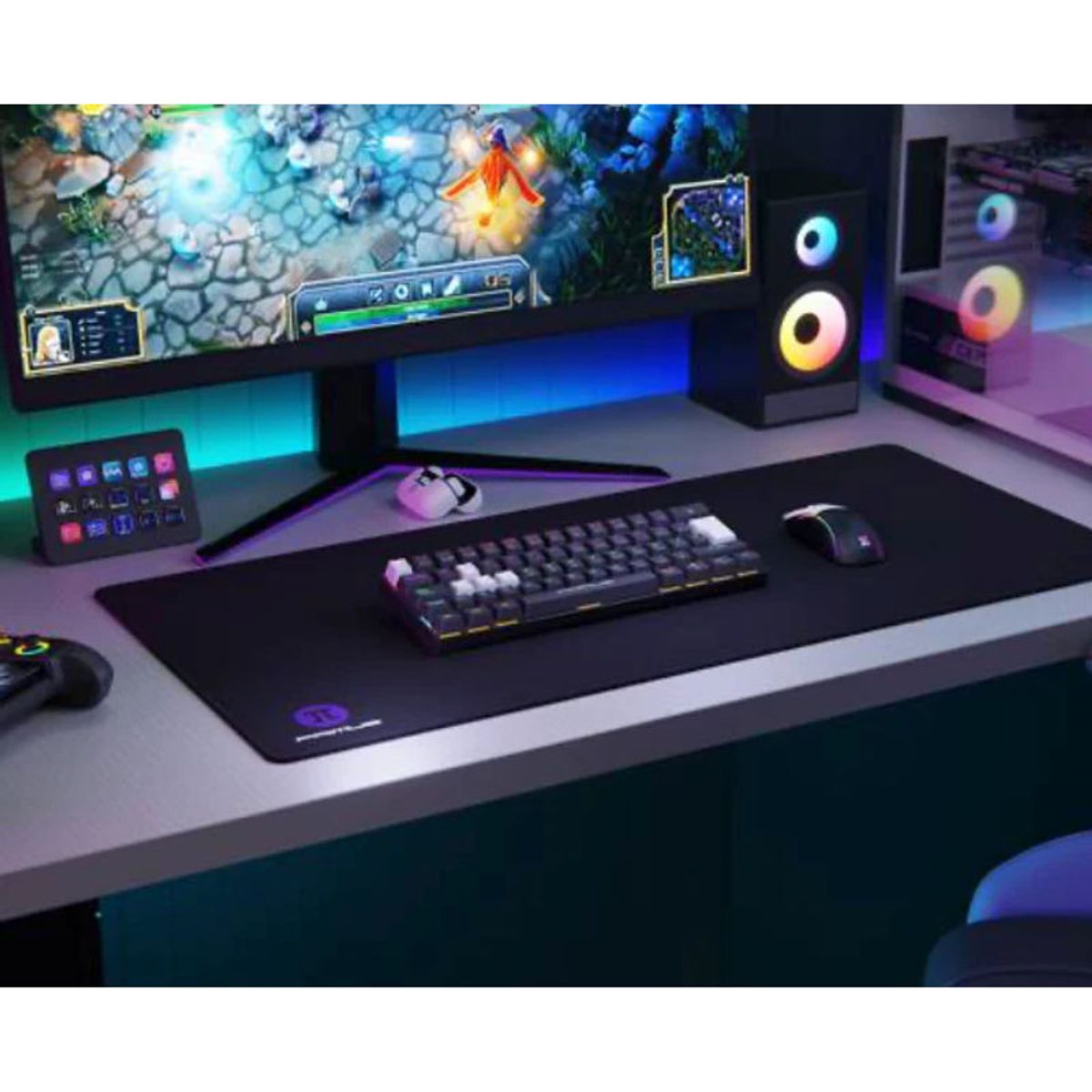 PRIMUS GAMING - Teclado Mecánico USB-C Español Red Switch Primus PKS-060G