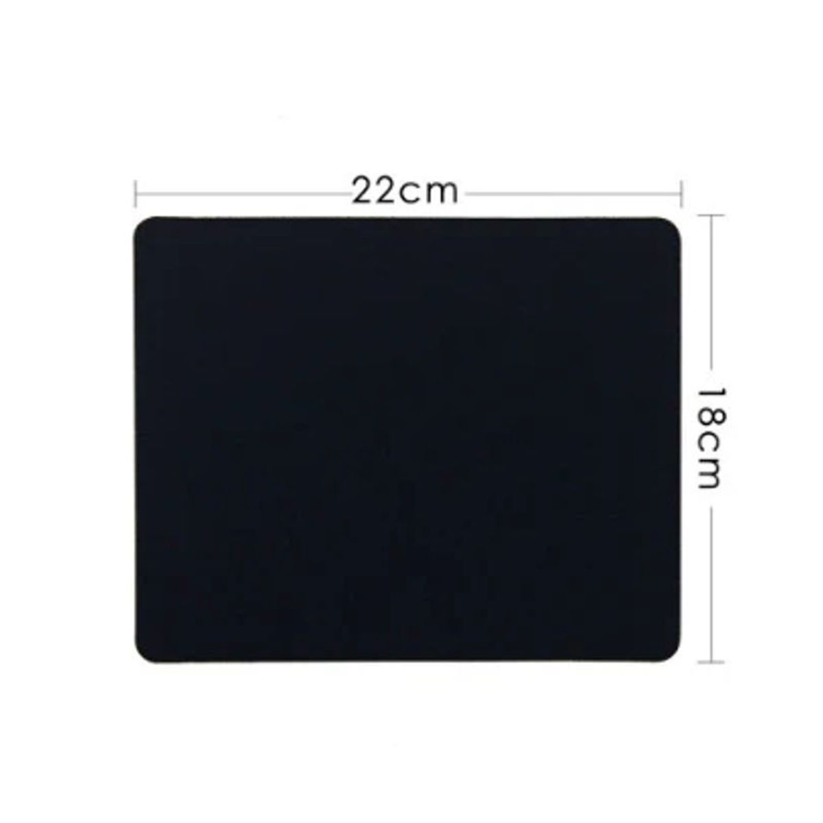 GENERICO - Mouse Pad Rectangular Transportable 22x18cm Goforit