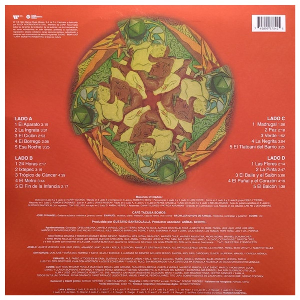 GENERICO - CAFE TACUBA  - RE (2LP) / VINILO
