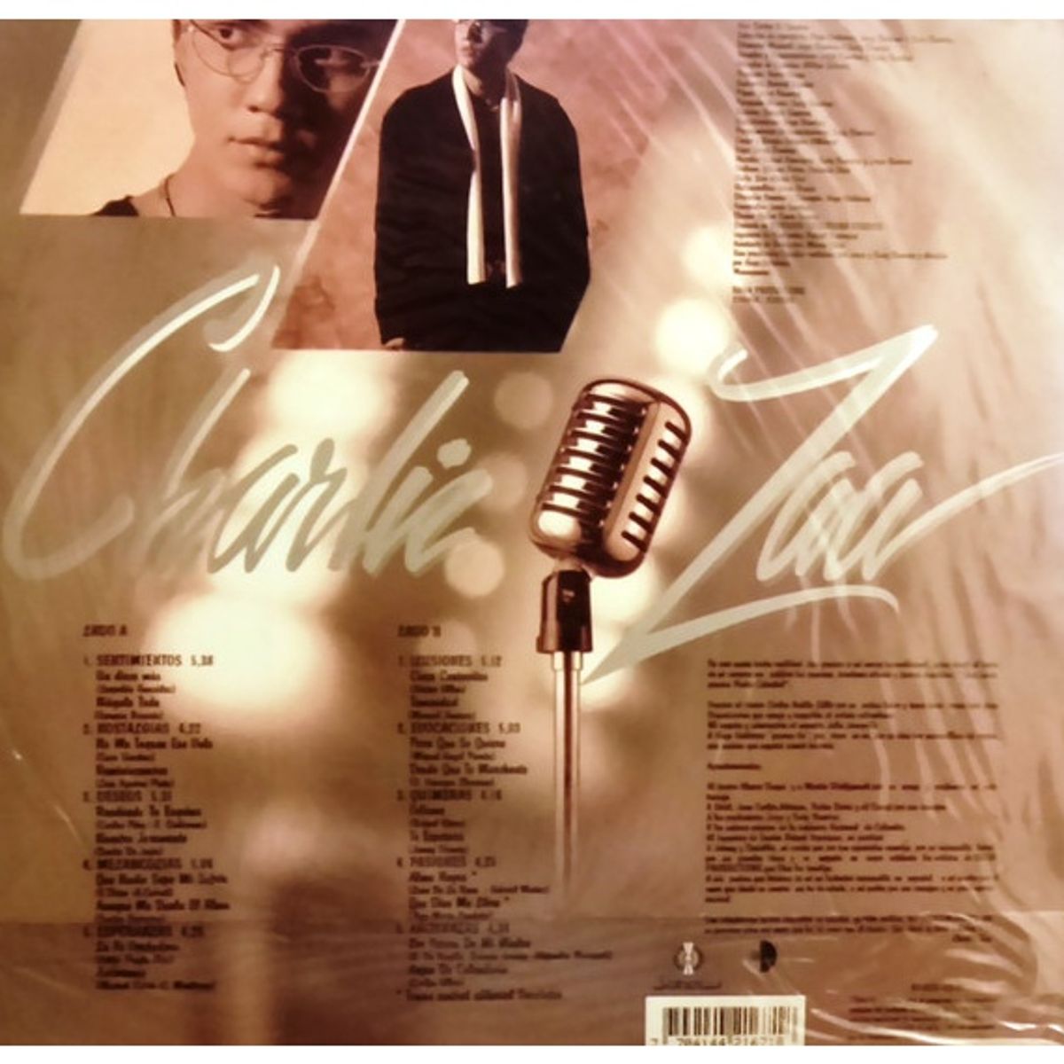 GENERICO - CHARLIE ZAA - SENTIMIENTOS  VINILO