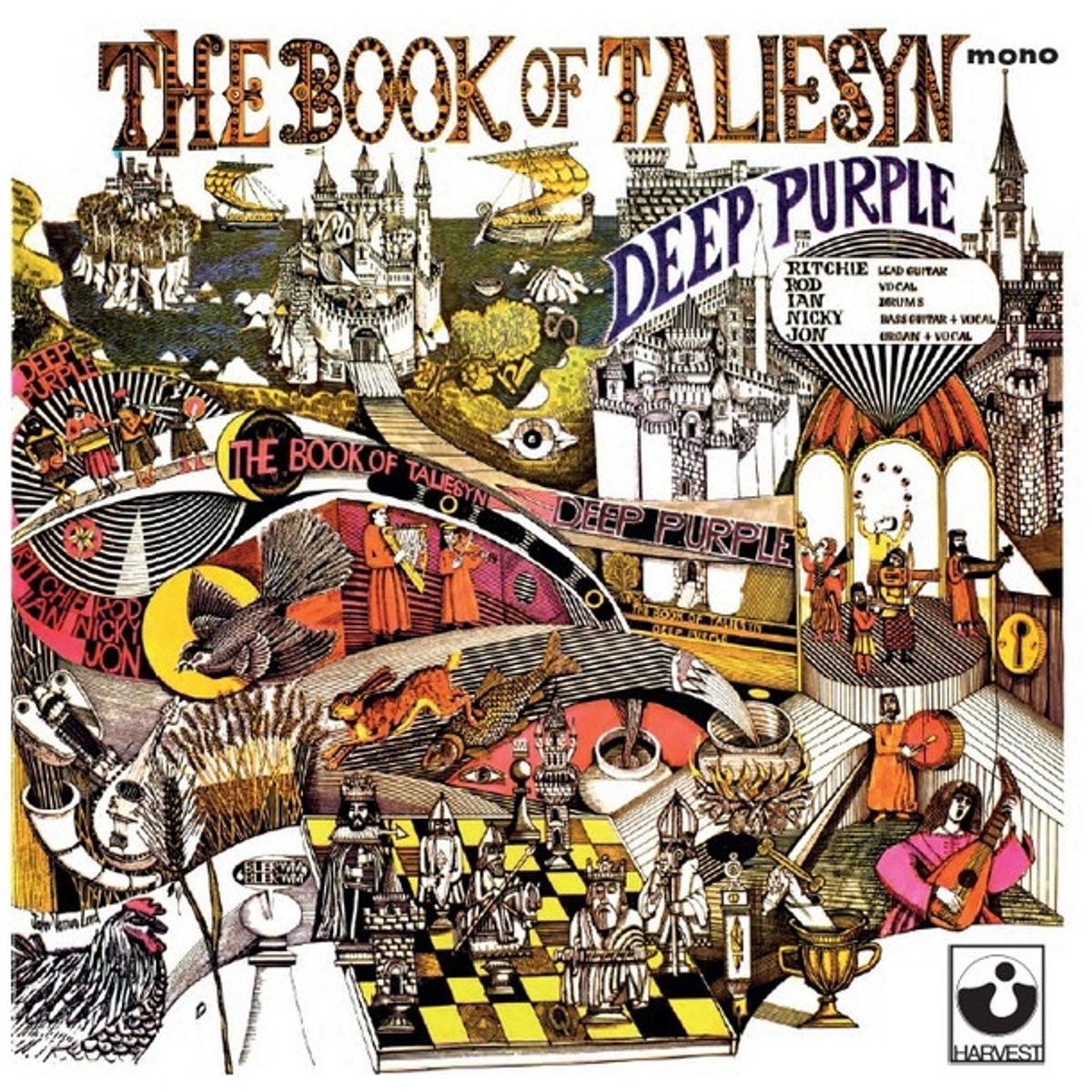 GENERICO - DEEP PURPLE - THE BOOK OF TALIESYN  / VINILO