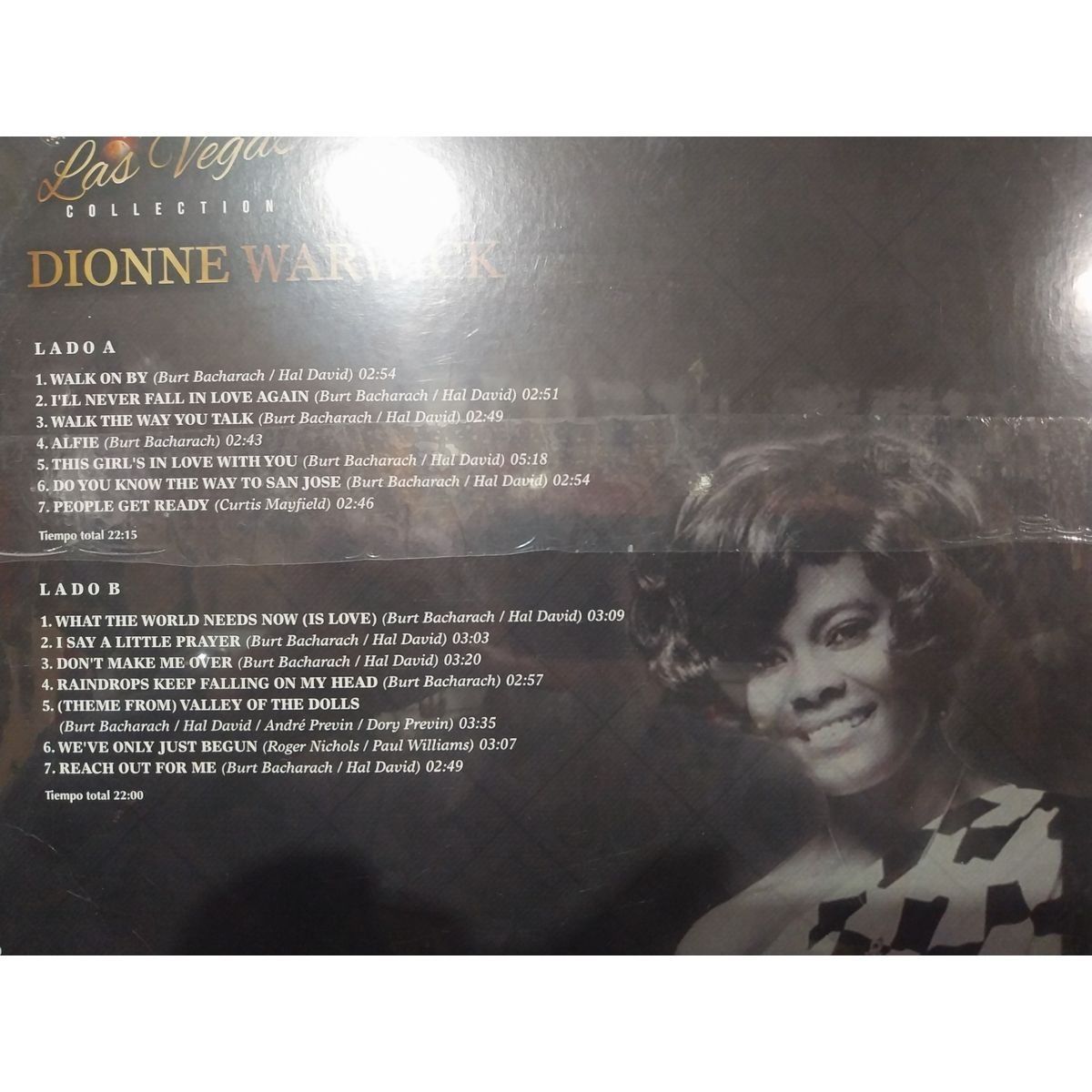 GENERICO - DIONNE WARWICK - CASINO LAS VEGAS COLLECTION / VINILO