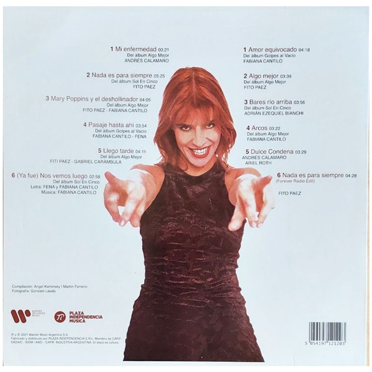 GENERICO - FABIANA CANTILO - LO MEJOR / VINILO