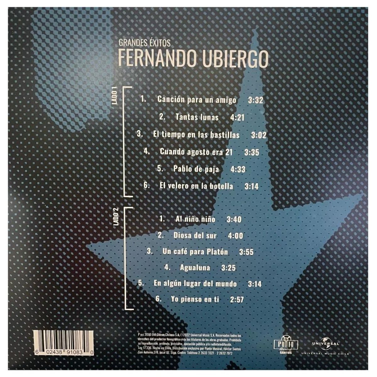 GENERICO - FERNANDO UBIERGO - GRANDES EXITOS / VINILO