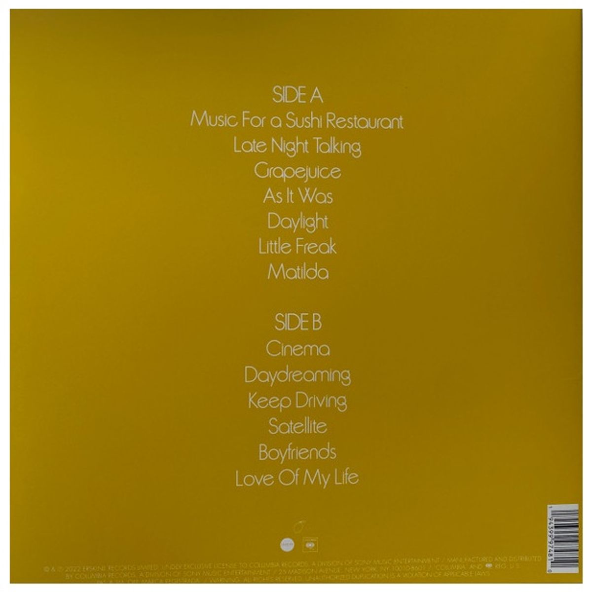 GENERICO - HARRY STYLES  - HARRY'S HOUSE  / VINILO