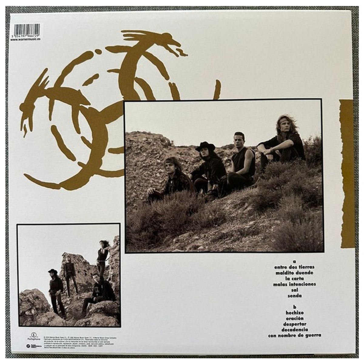 GENERICO - HEROES DEL SILENCIO  - SENDEROS DE TRAICION  VINILO