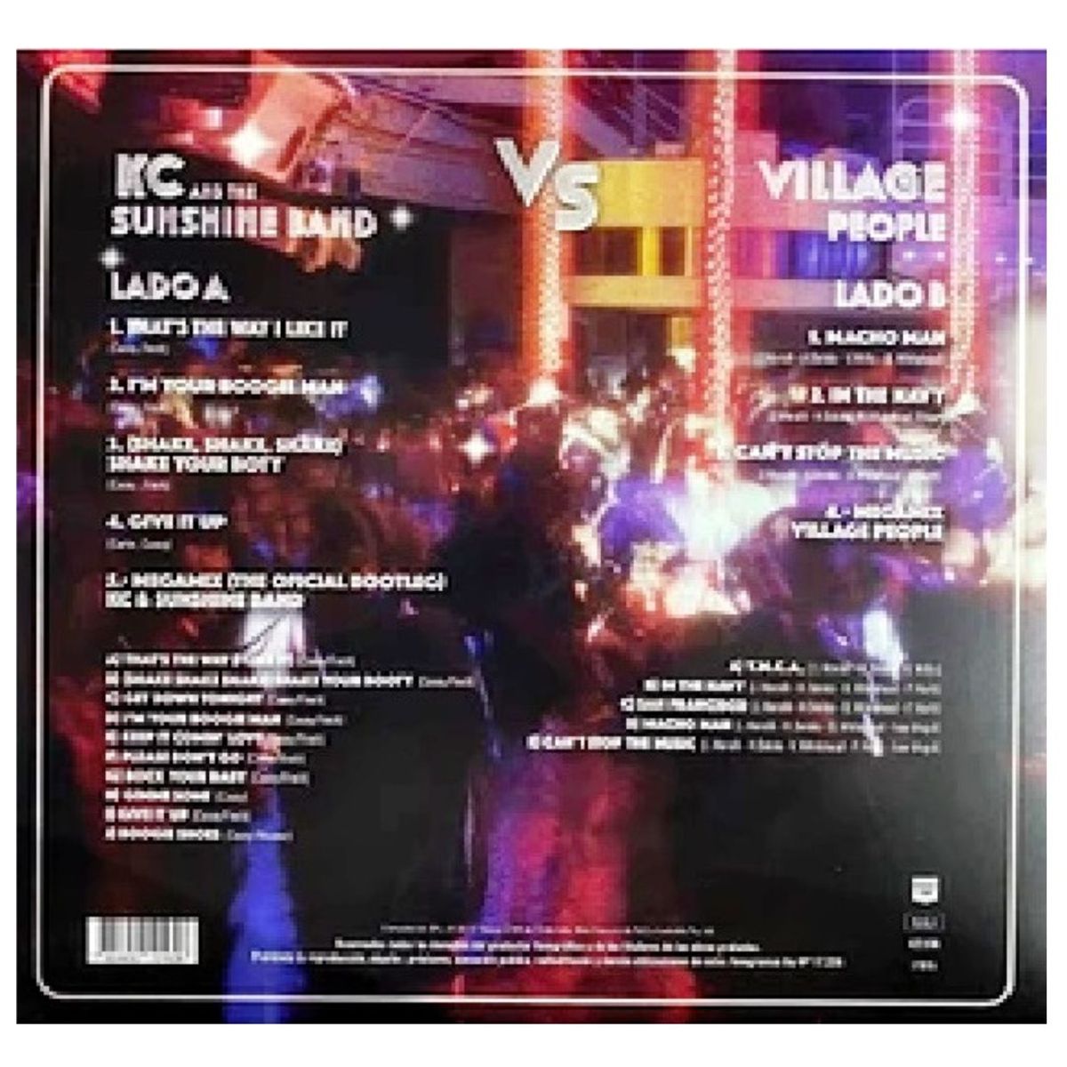 GENERICO - KC AND THE SUNSHINE BAND & VILLAGE PEOPLE - GREATEST HITS / VINILO