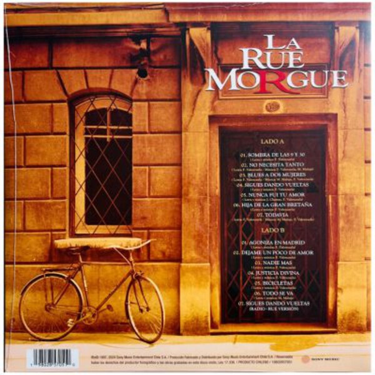 GENERICO - LA RUE MORGUE - LA RUE MORGUE / VINILO