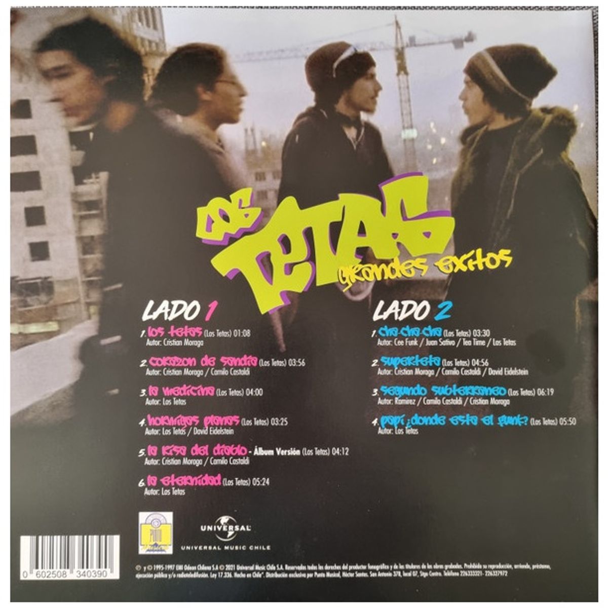 GENERICO - LOS TETAS - GRANDES EXITOS / VINILO