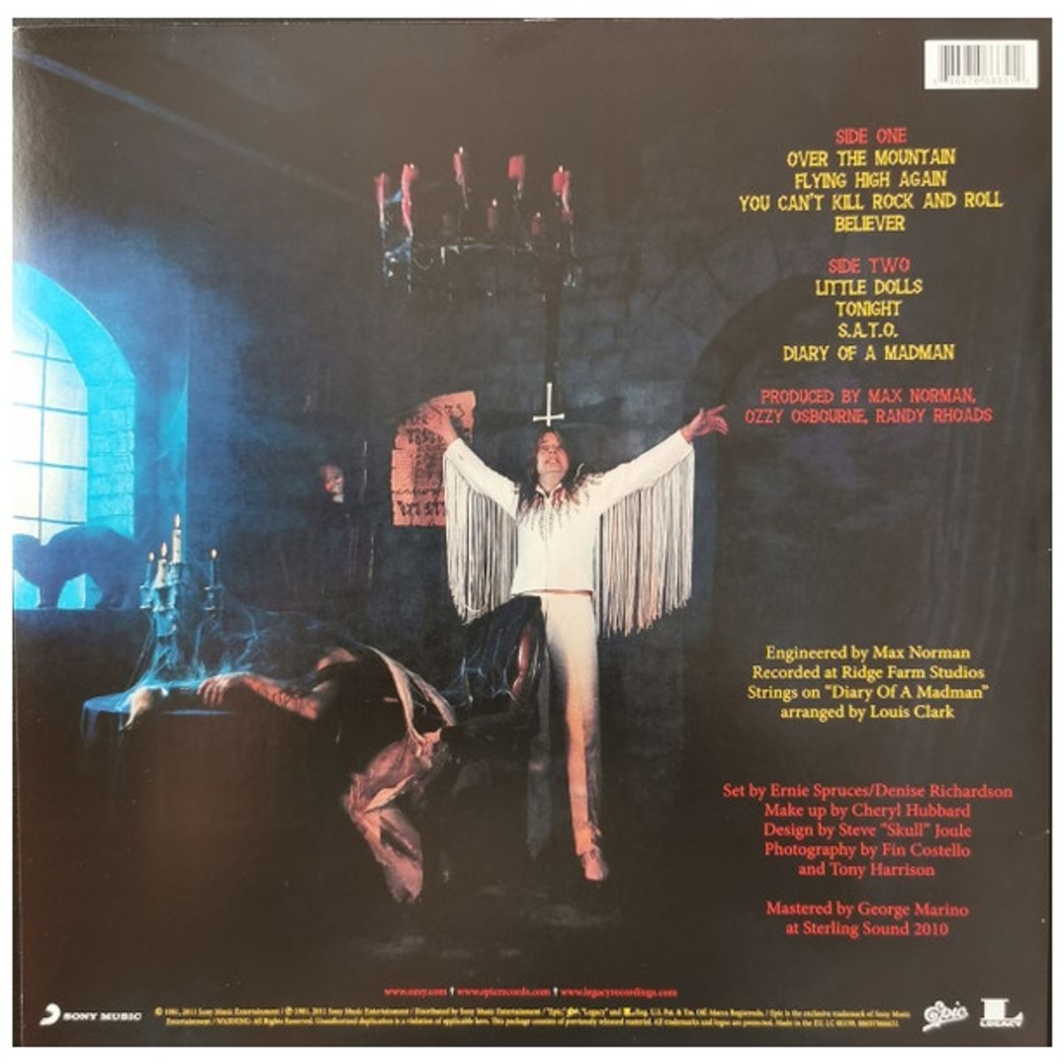 GENERICO - OZZY OSBOURNE - DIARY OF A MADMAN / VINILO