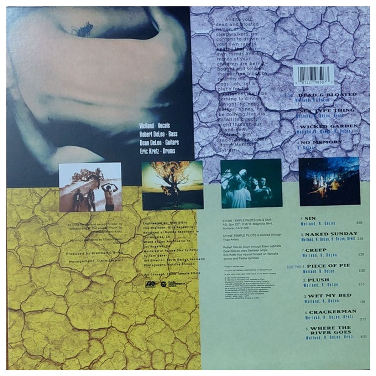 GENERICO - STONE TEMPLE PILOTS - CORE (BLACK VINYL) (ARG) / VINILO