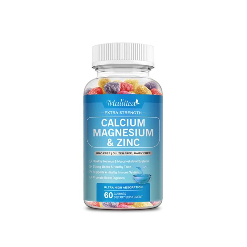 GENERICO - Calcio Magnesio Zinc Con Vitamina D3 En Gomitas 60 Gomitas