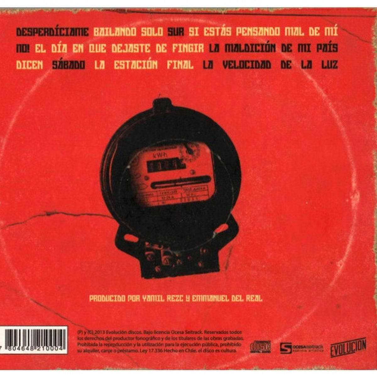 GENERICO - LOS BUNKERS - LA VELOCIDAD DE LA LUZ / CD