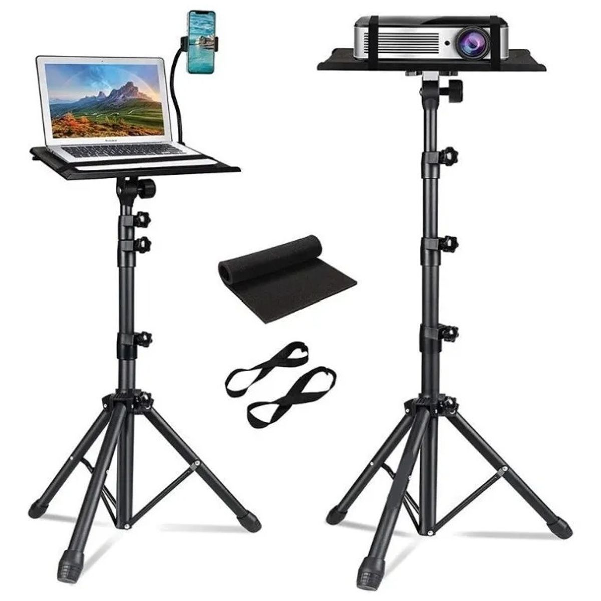 GENERICO - Atril Notebook Ajustable Y Soporte Celular Con Bandeja Mouse