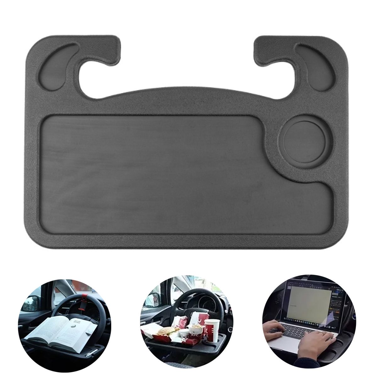 ATURE - Bandeja Para Volante De Auto Escritorio Multifuncional