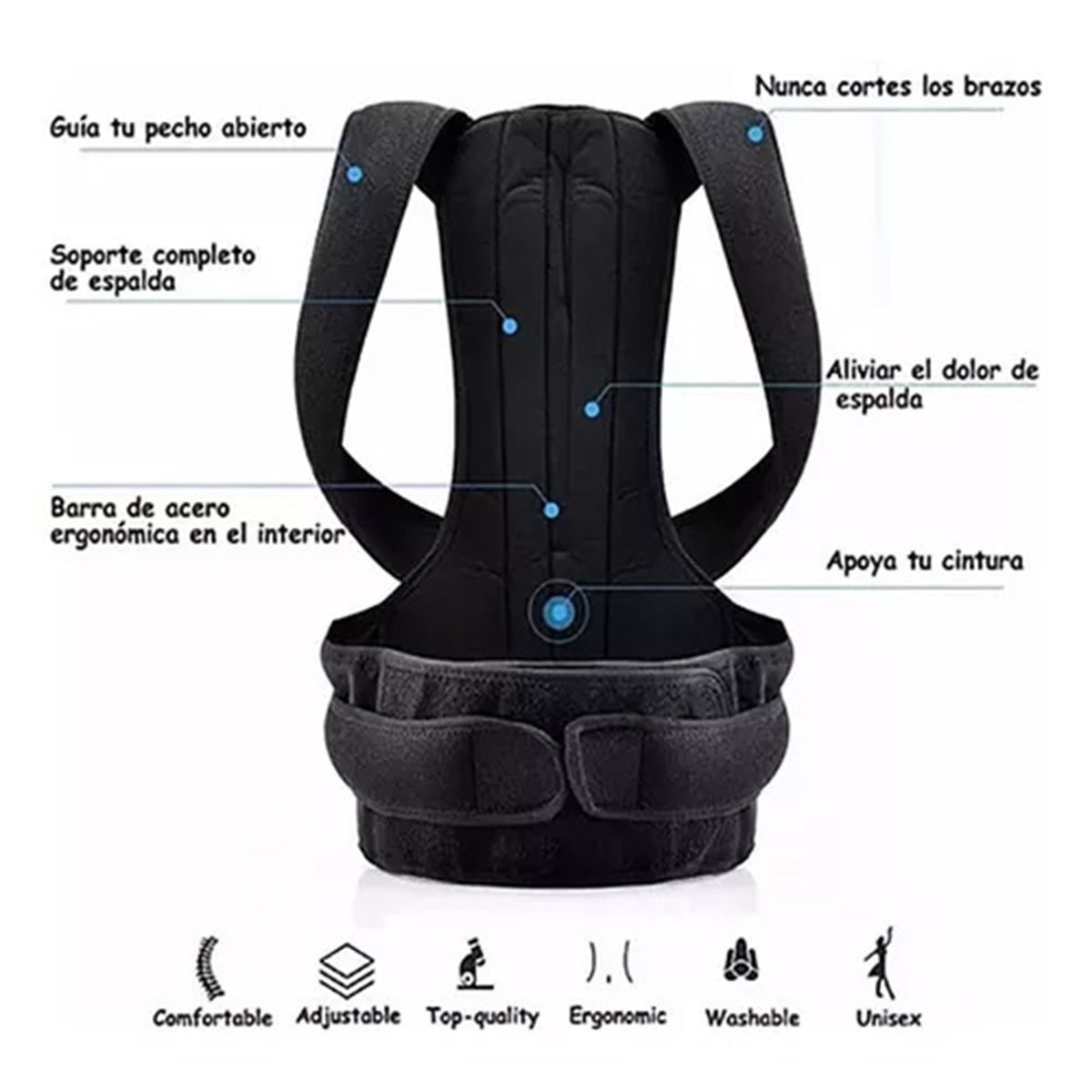 ATURE - Faja Corrector Postura Espalda Corregidor Espalda