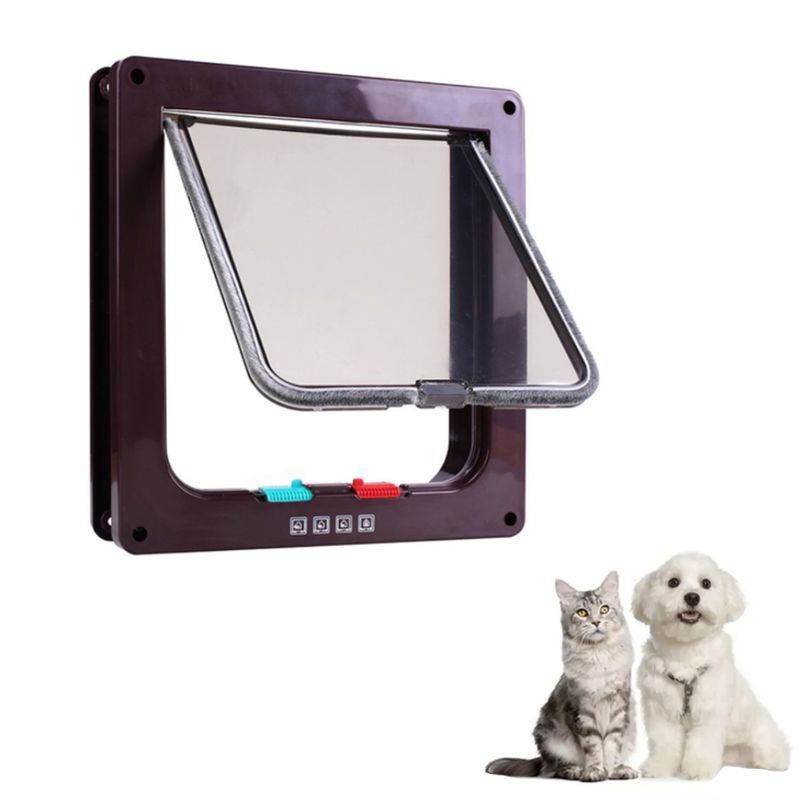 KINDA NICE - Puerta Bidireccional De Entrada Y Salida Para Gatos