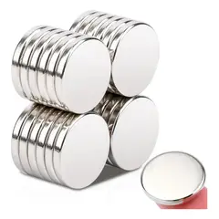 KUANGYE - 20 Imanes Neodimio Redondo Imán 20 X 3mm Super Potente