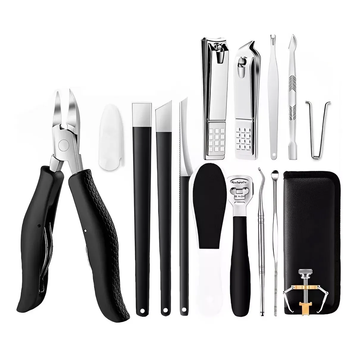 ATURE - Sets 14 De Pedicura Cortauñas Profesional Manicure Uñas