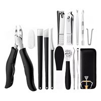 Sets 14 De Pedicura Cortauñas Profesional Manicure Uñas