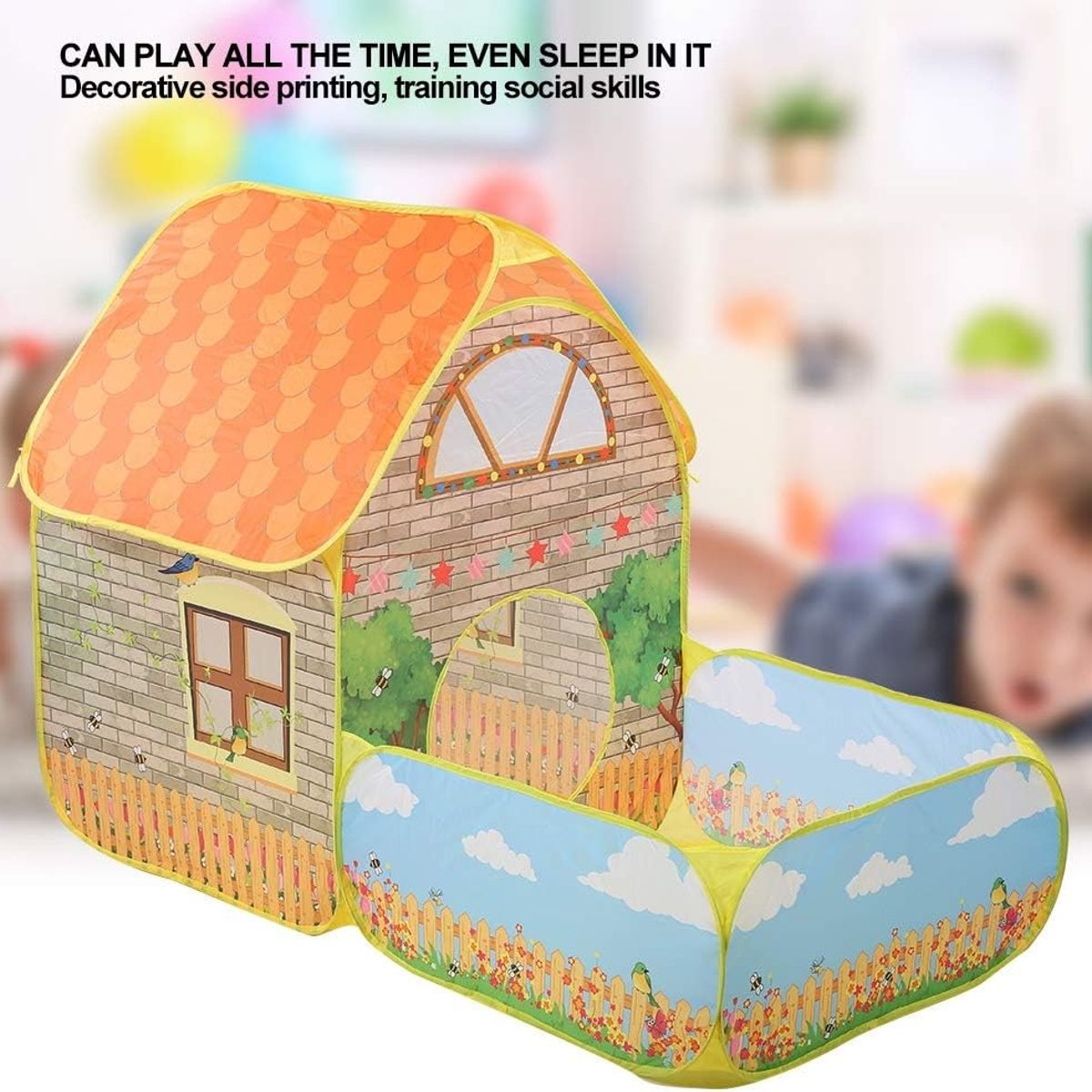 TATEE - Tienda de campaña para niños Casa de jardín Juguetes