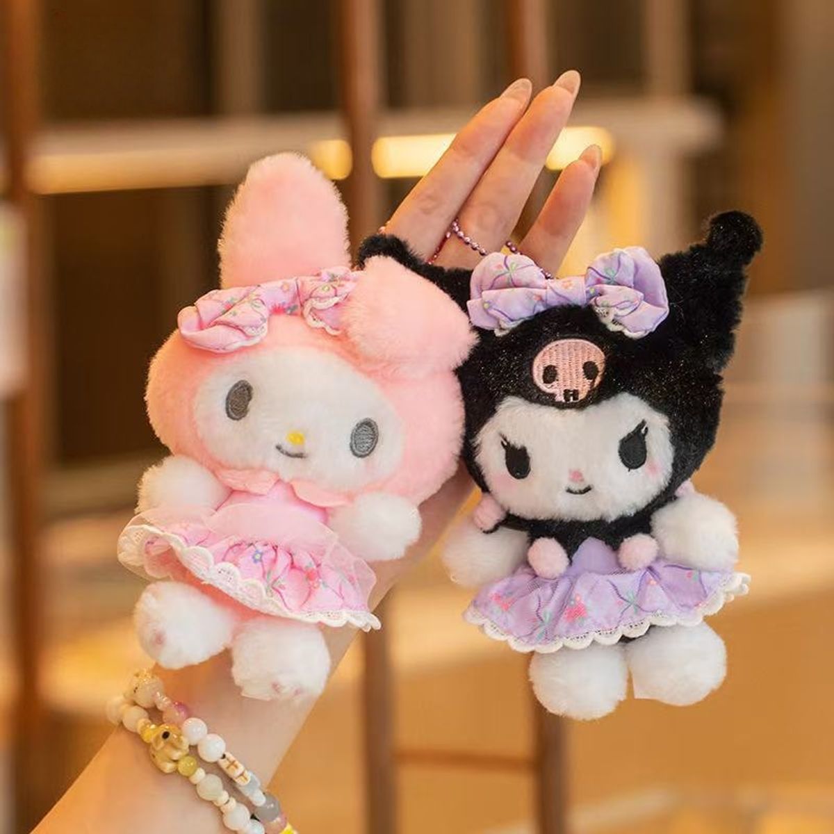 TIOZONEY - Peluche Kuromi 10cm para niña