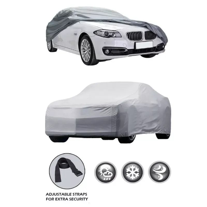 MALIK - Carpa Protectora UV y Antilluvia para Autos Grandes