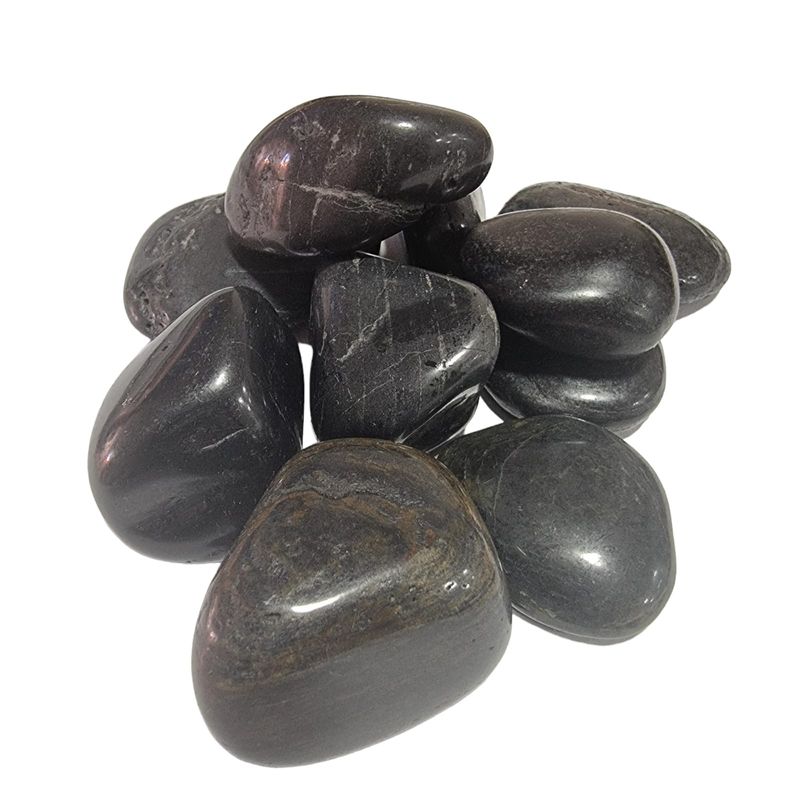 GENERICO - Piedra Hindú Zen Negra  Diseño 1 Kg