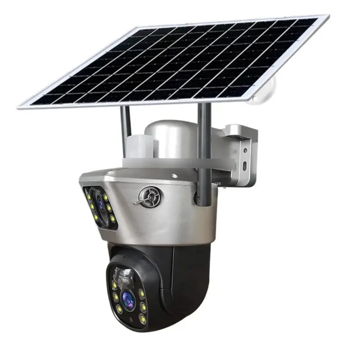 MUNDO MAGIA - Cámara de Seguridad Solar 4g funciona Con Chip De Celular Full HD