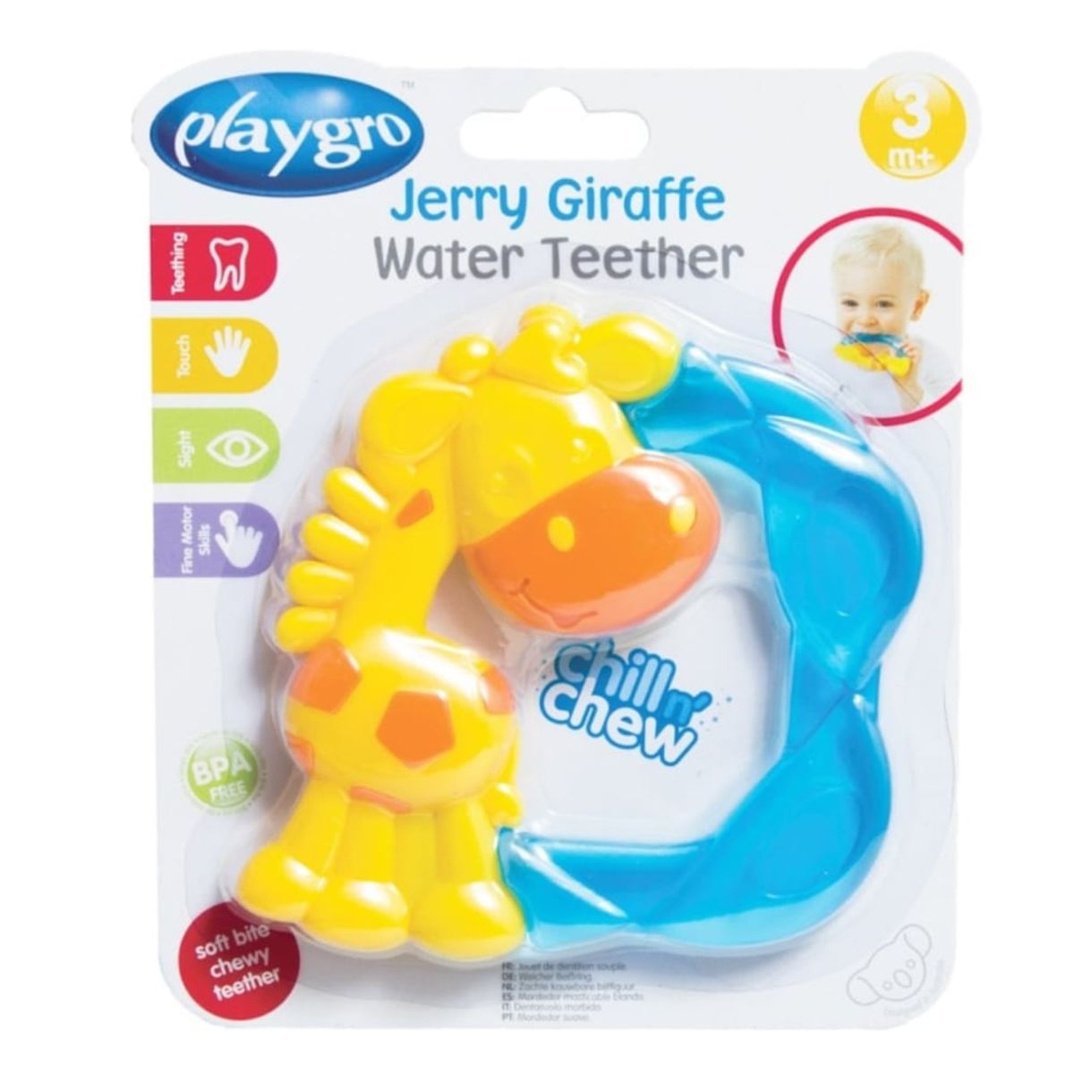 PLAYGRO - Mordedor de Agua PLAYGRO Jerry Giraffe