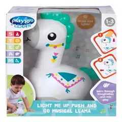 PLAYGRO - Juguete Llama Musical Push and Go