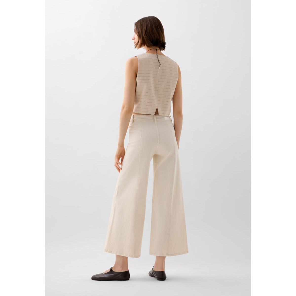 SCALPERS - JEANS CULOTTE COSTURAS