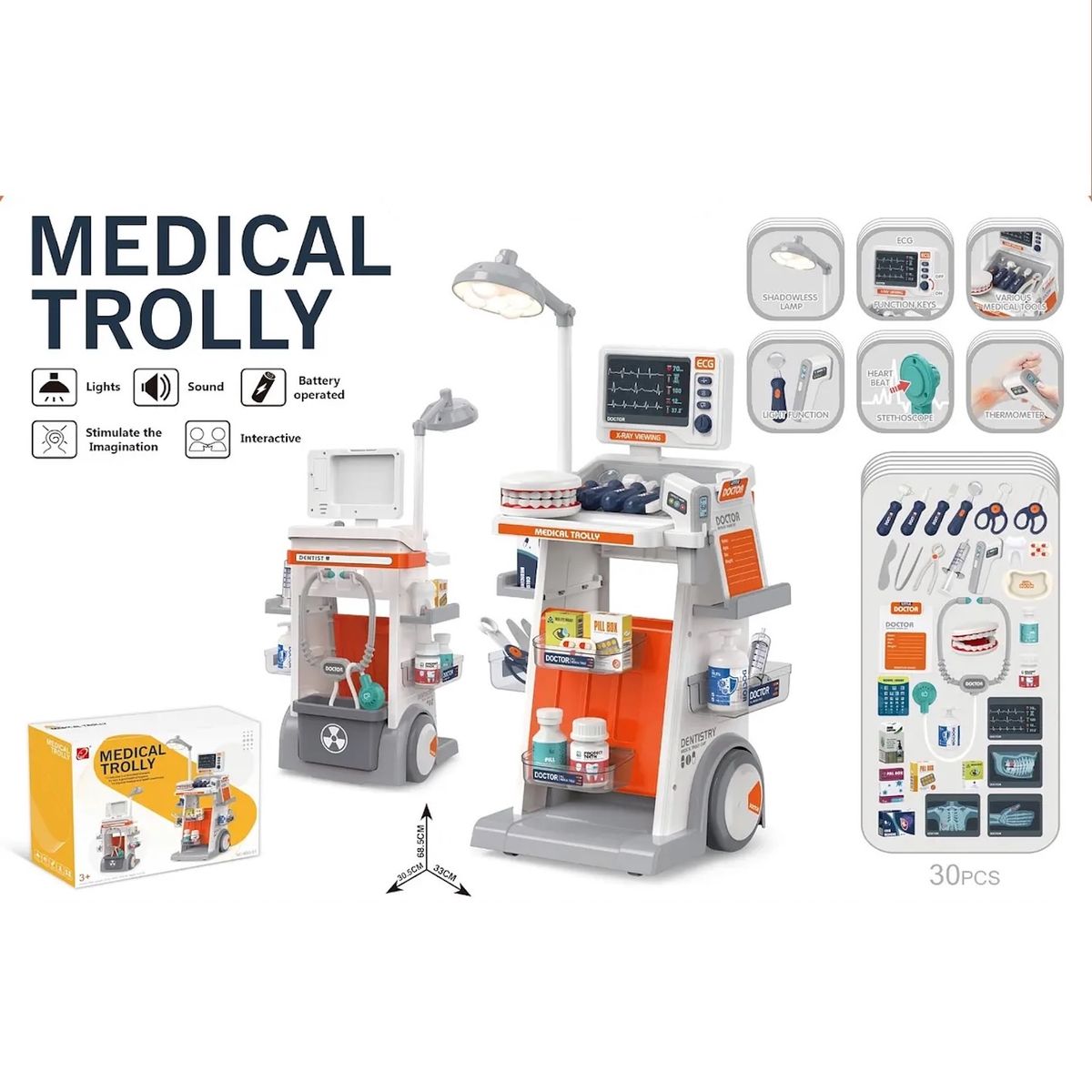 GENERICO - Juguete Juego De Médico Dentista Para Niños Y Niñas