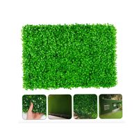 Pack 10 Pasto Palmeta Artificial Trebol Vertical 60x40cm