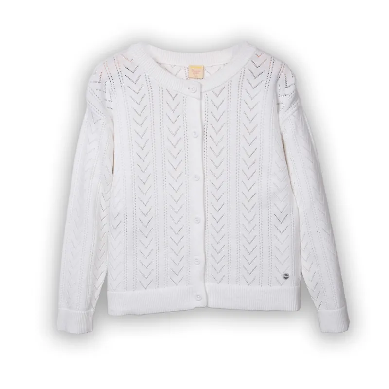 PILLIN - Chaleco Niña Blanco Pillin (PVC903-25BCO6)
