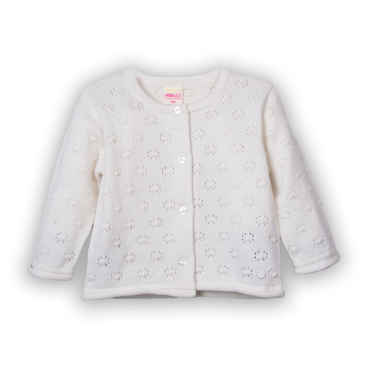 PILLIN - Chaleco  Niña Blanco Pillin (PVC902-25BCO6M)