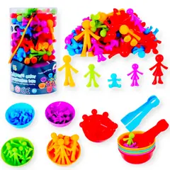 GENERICO - Juguete De Clasificación Jugando Aprendo Family