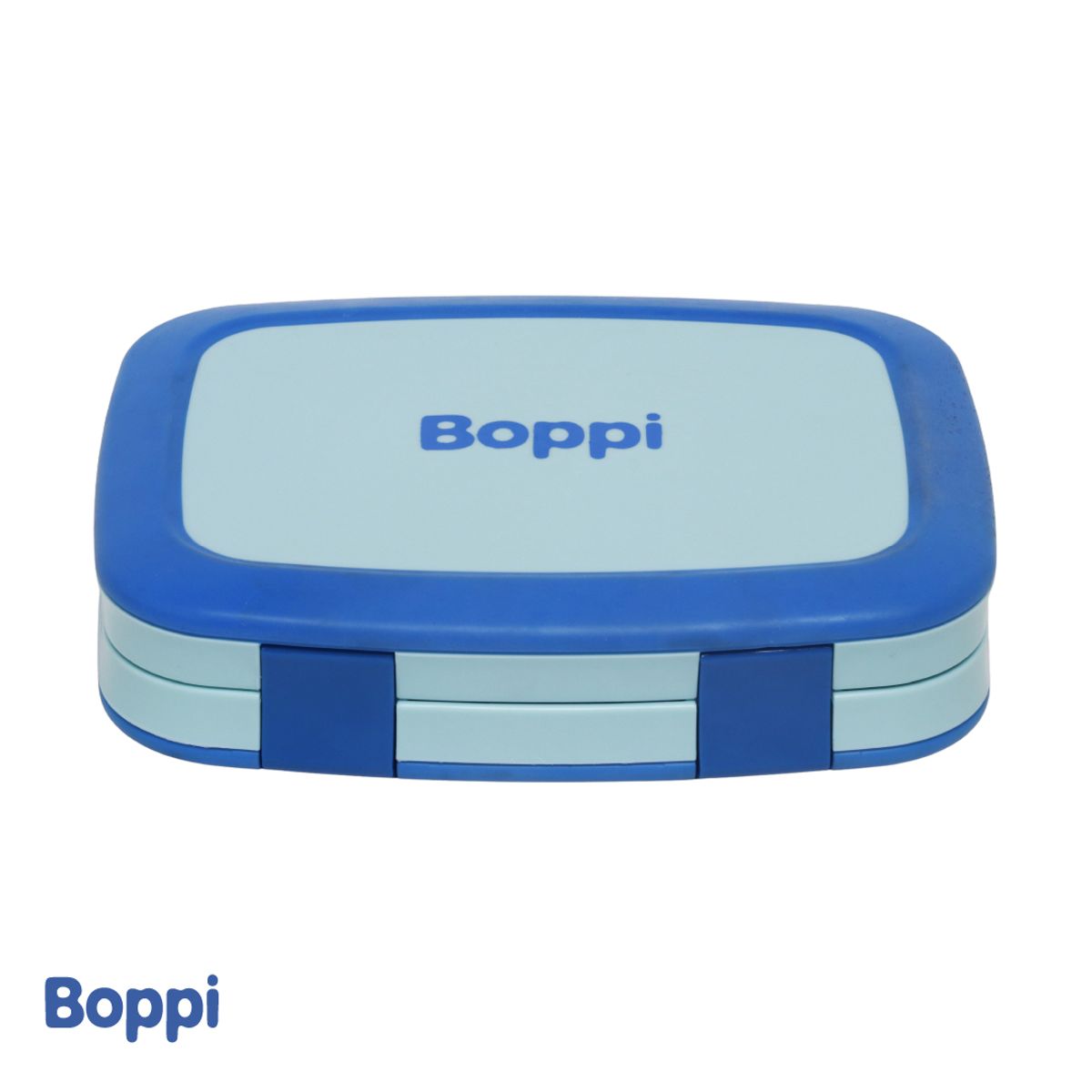 BOPPI - Lonchera Comida Azul Compartimentos Escolar Unisex Boppi
