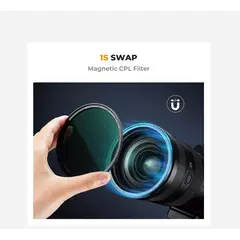 GENERICO - FILTRO 52MM CPL MAGNÉTICO + ANILLO KF CONCEPT NANO SERIE C