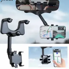 MOVI - Soporte de Celular para Espejo Retrovisor-Conducción Segura y Cómoda