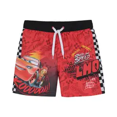DISNEY - Traje de Baño Niño Short Cars Dsiney - Rojo