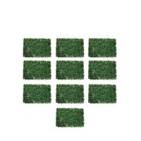 Pack 25 Unidades Pasto Palmeta Estilo Trébol Sintético 60x40