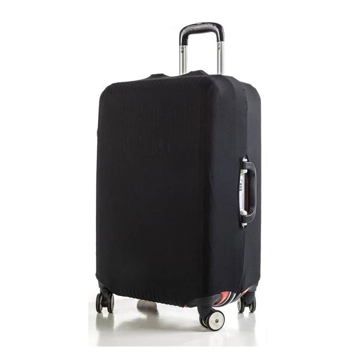 ESPACIO SEOUL - Funda cubre maleta negra protectora para equipaje Spandex viaje avion