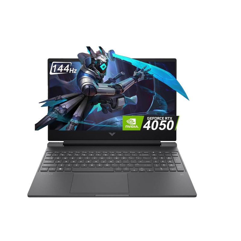 HP - Notebook Gamer HP Victus 15.6" FHD 144Hz Core i516GB RAM 512GB SSD RTX 4050