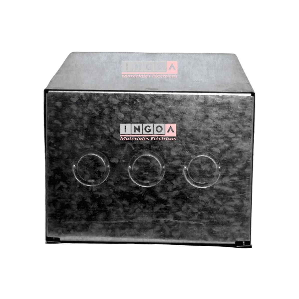 GENERICO - CAJA METALICA PREGALVANIZADA B-23 300X200X100MM