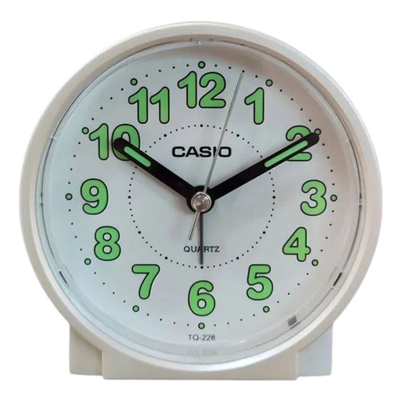 CASIO - RELOJ DESPERTADOR CASIO TQ228-7DF  ANALOGO